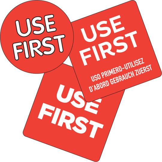 Use First Stickers