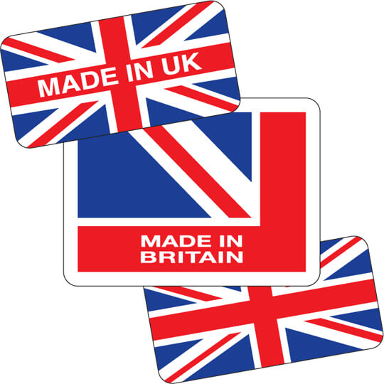 Made In Britain Stickers