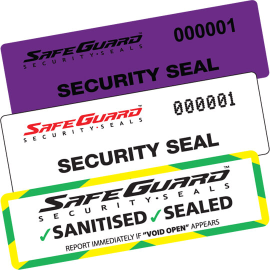 Vehicle Security Seal Labels