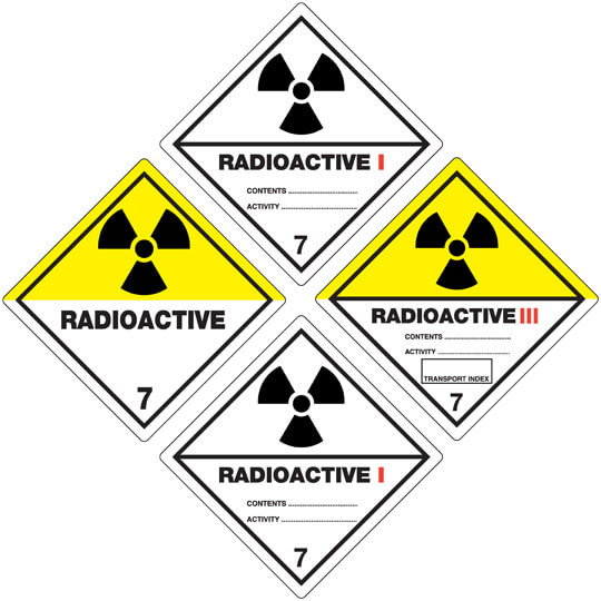 Class 7 Labels & Placards