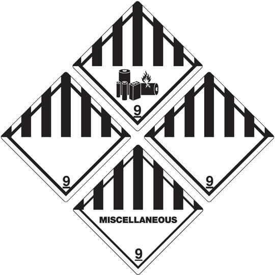 Class 9 Labels & Placards