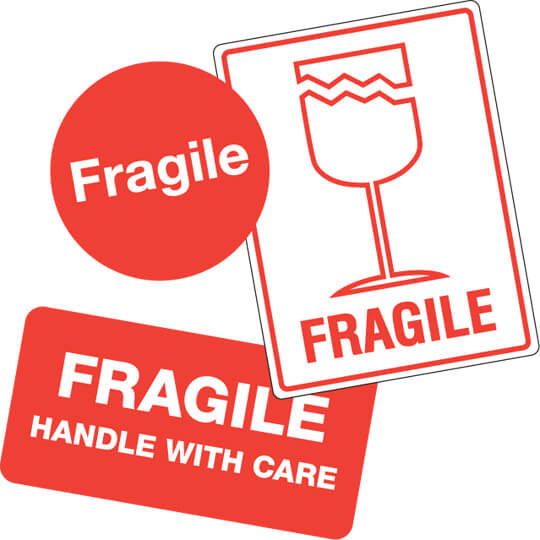 Fragile Stickers