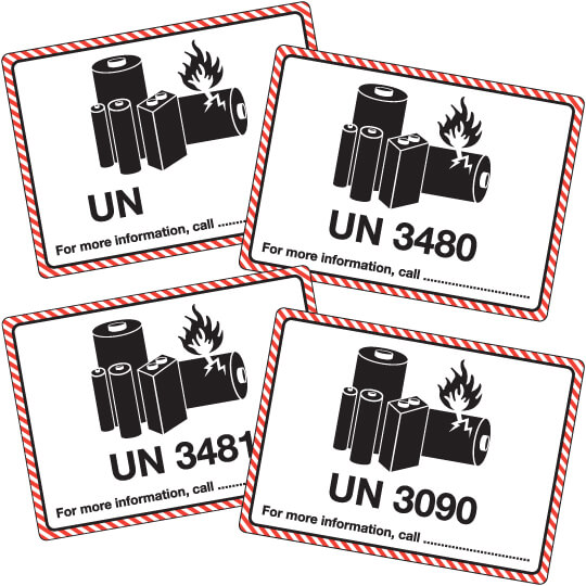Lithium Battery Labels