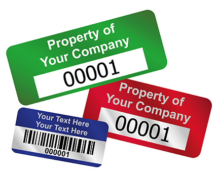 Tamper Evident Asset Labels & Tags