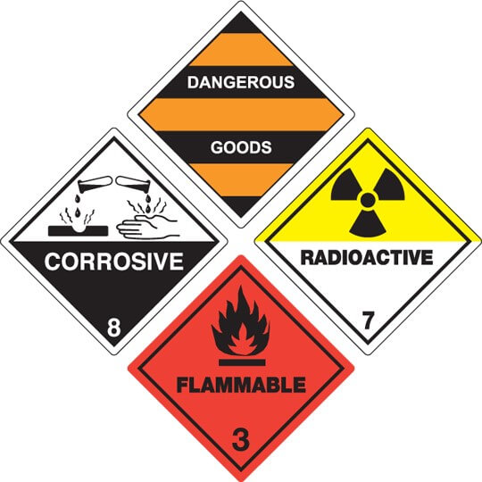 Dangerous Goods Labels & Placards