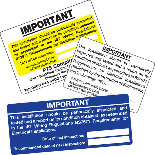 Periodic Inspection Labels