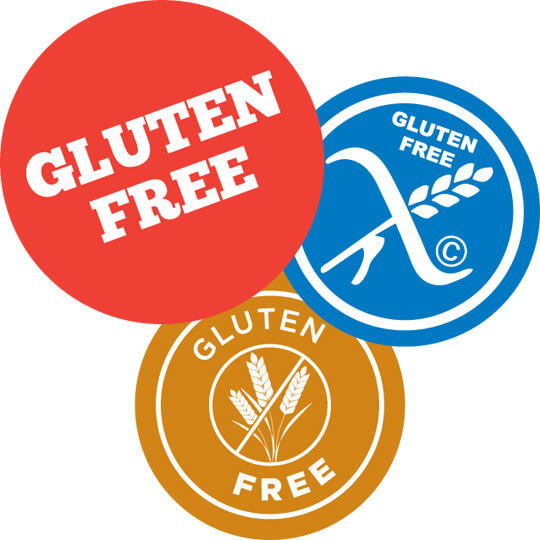 Gluten Free Stickers