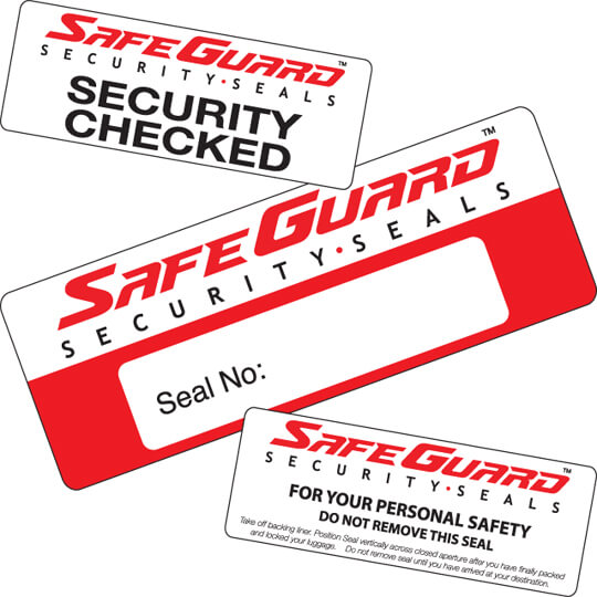 Cargo Security Seal Labels