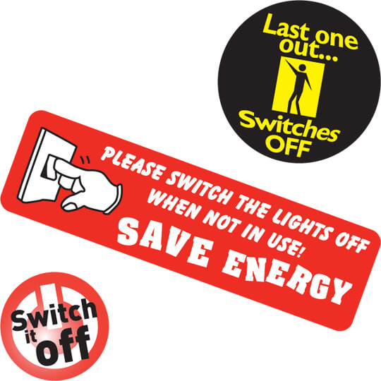 Energy Saving Stickers