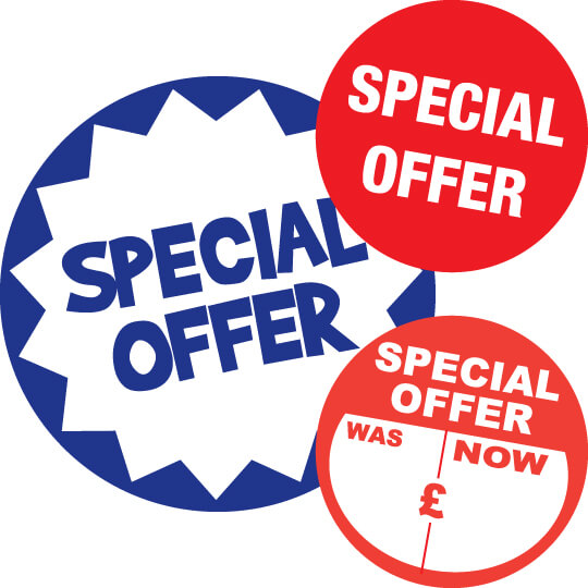 Special Offer Stickers