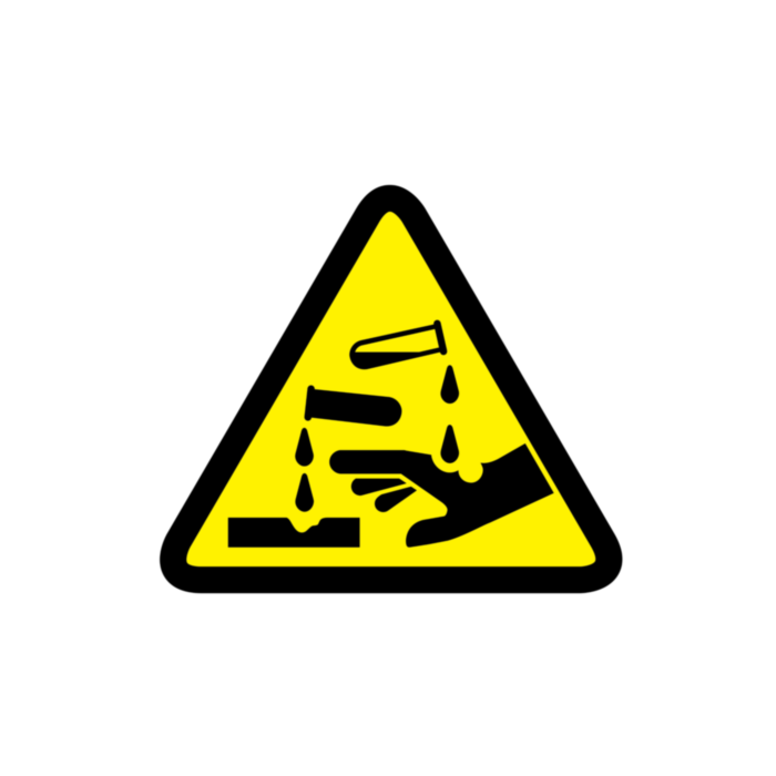 corrosive sign png