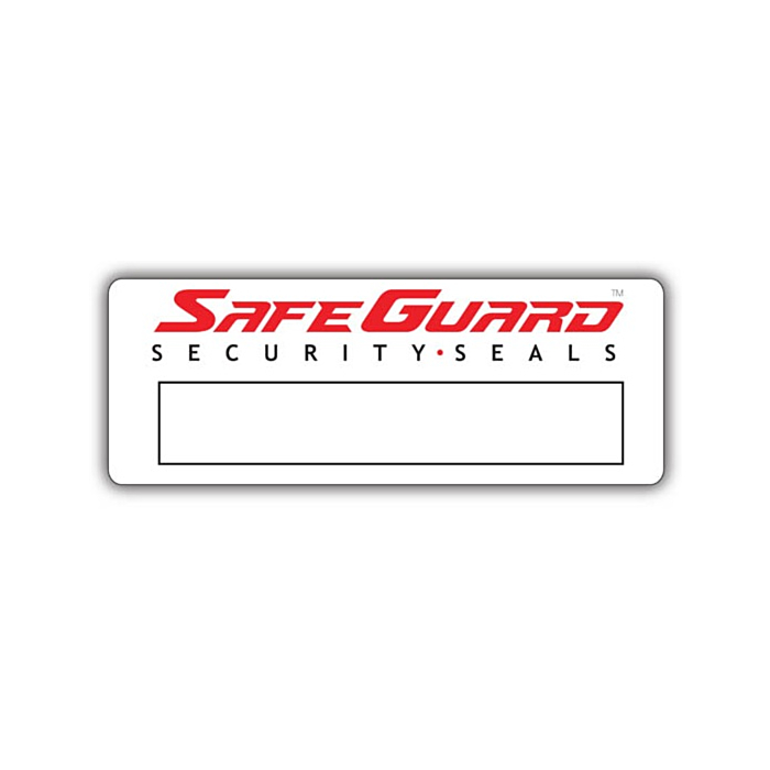 SafeGuard Security Seal Labels 122x45mm Labels Online