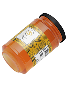 Personalised Homemade 250g Honey Jar Wraparound Labels 195x50mm