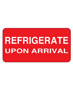 Refrigerate Upon Arrival Labels 50x25mm