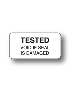 Void If Damaged Labels 40x20mm
