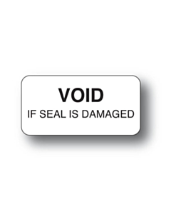 Void If Seal Damaged Stickers 40x20mm