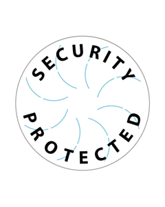 Security Protected Labels 40mm