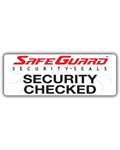 SafeGuard Security Checked Labels 122x45mm