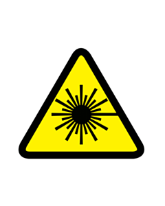 Laser Beam Warning Labels