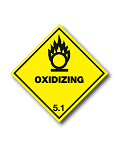 Oxidizing 5.1 Labels 