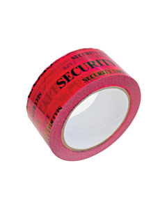 Tamper Evident Security Tape Red