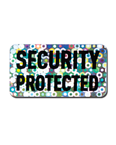 Holographic Security Protected Labels 40x20mm
