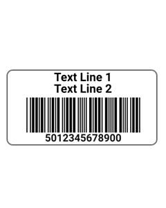 EAN Barcode Labels Paper 40x20mm