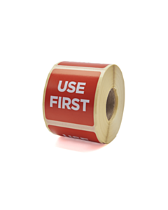 Use First Stickers 50x50mm Removable