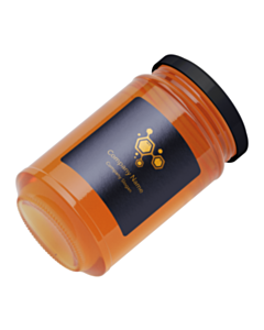Personalised Classic Honey Jar Labels 50x50mm