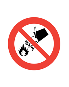 Do Not Extinguish With Water Labels