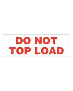 Do Not Top Load Labels 150x50mm