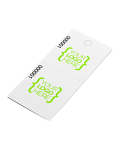 Recyclable Branded Cloakroom Tags
