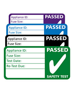 3rd Edition PAT Test Passed Labels 50x25mm