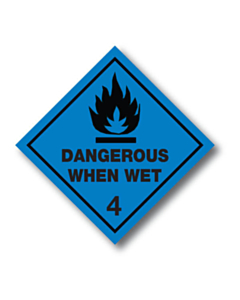 Dangerous When Wet 4 Labels