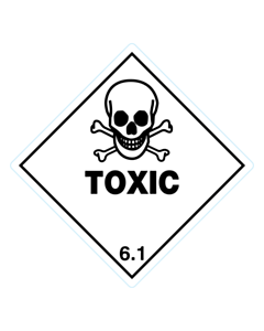 Toxic 6.1 Labels
