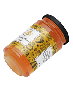 Personalised Homemade 500g Honey Jar Wraparound Labels 225x60mm