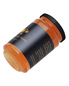Personalised Classic 500g Honey Jar Wraparound Labels 225x60mm