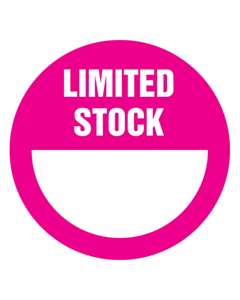 Limited Stock Stickers 50mm