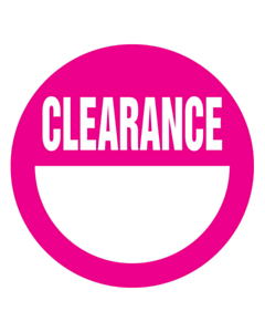 Clearance Stickers 50mm