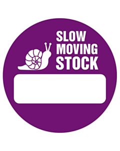 Slow Moving Stock Labels 50mm
