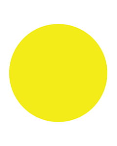 Blank Yellow Stickers