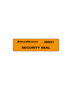 SafeGuard No Residue Seal Labels 75x20mm