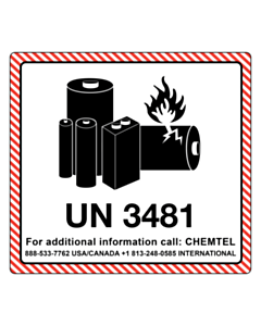 UN 3481 Battery Shipping Labels1