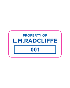 L.M.Radcliffe Asset Labels