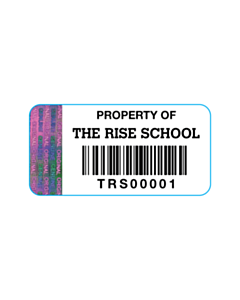 The Rise School Tamper Evident Asset Labels