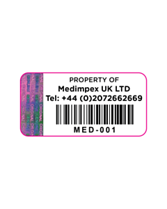 Medimpex UK LTD Tamper Evident Asset Labels