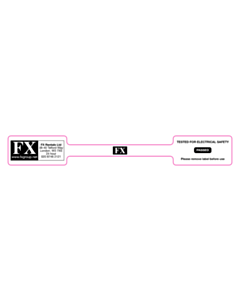 FX Group 25 Years Clinglok Tag 190x25mm