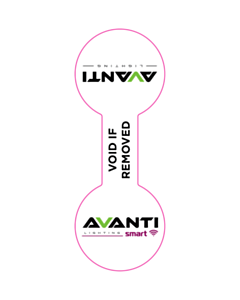 Avanti Tamper Evident Dumb Bell Labels