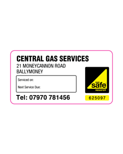 Central Gas Services Gas Safe Next Service Due