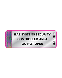 BAE Systems Security Void Asset Labels